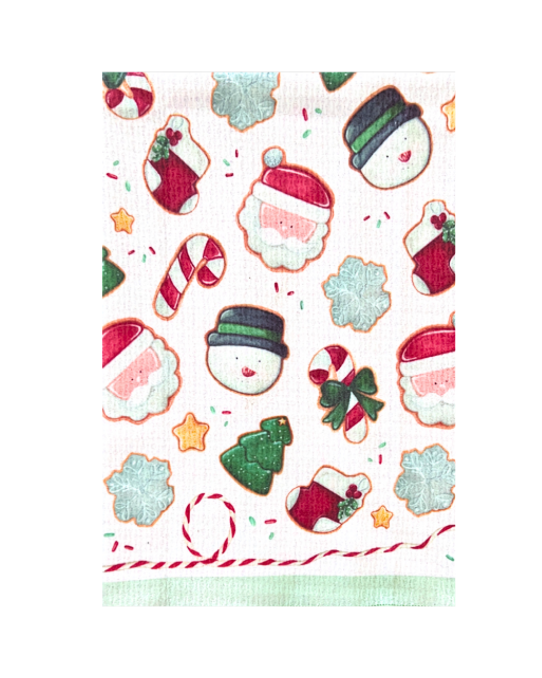 KEVA - Christmas Cookies Double-Sided Tea Towel