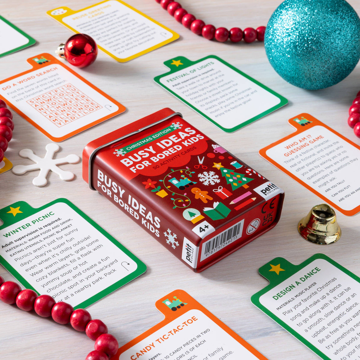 Chronicle Books - Busy Ideas for Bored Kids: Christmas Edition