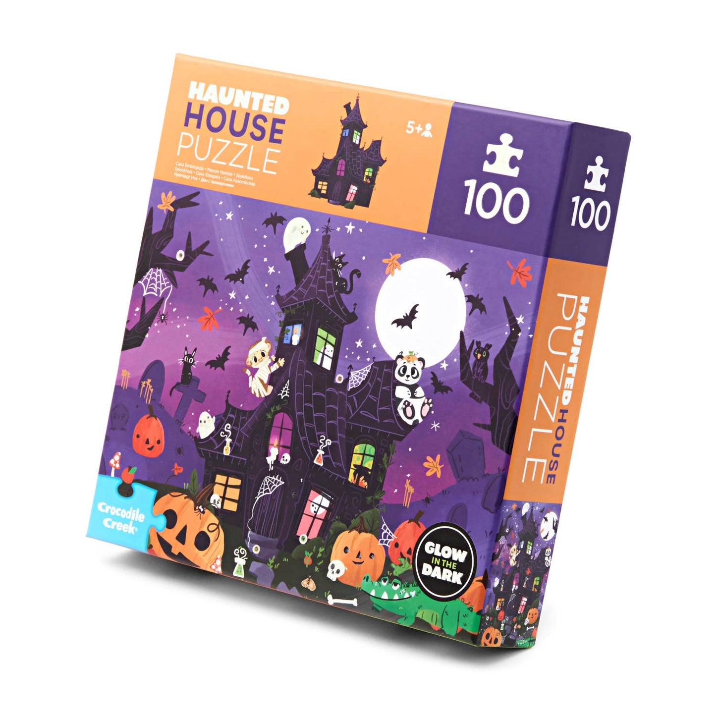 100 pc puzzle Haunted House