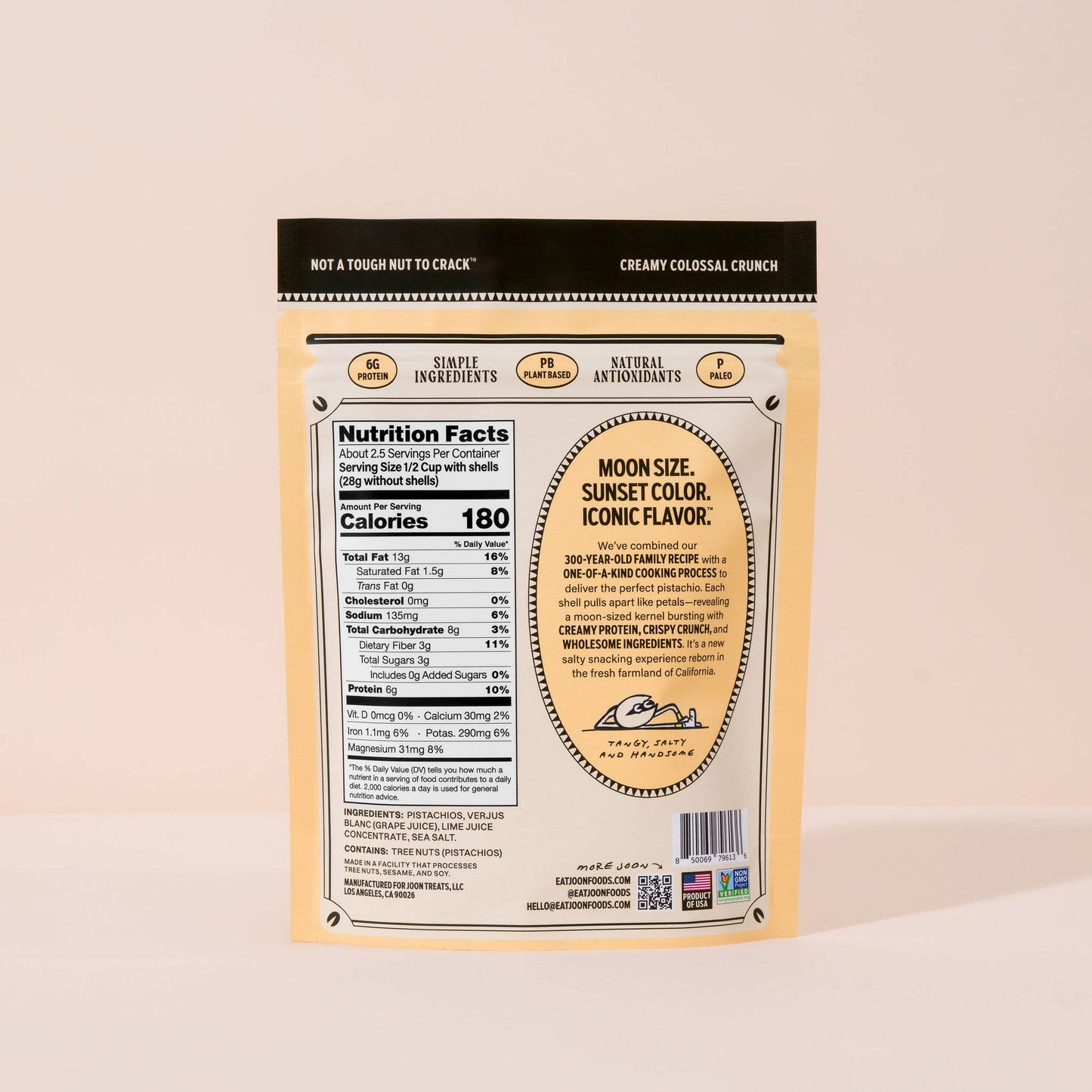 Joon - Joon Original Salted Pistachios | Pistachio Gourmet Snacks