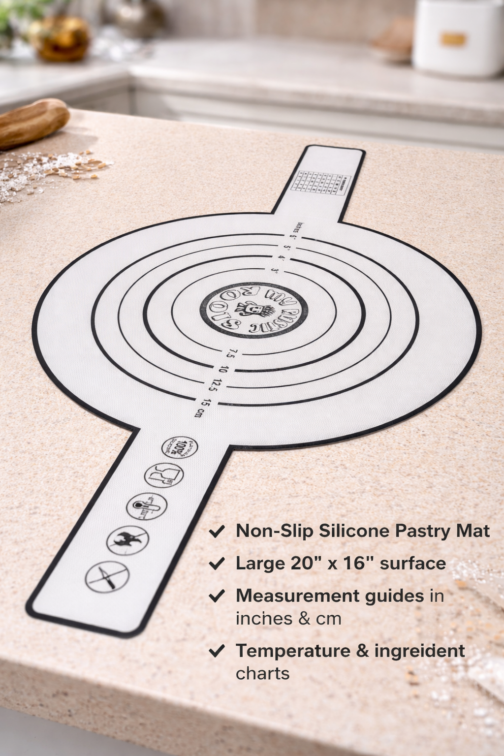 Food-Grade Silicone Dough Sling – Sweet Gourmet Tyler Texas