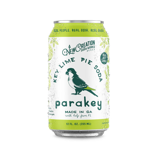 New Creation Soda - Parakey - Key Lime Pie Soda (Case of 16)