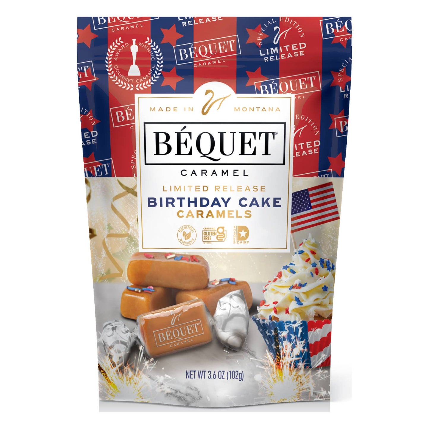 Béquet Confections - NEW! Birthday Cake Caramel — America's 250th