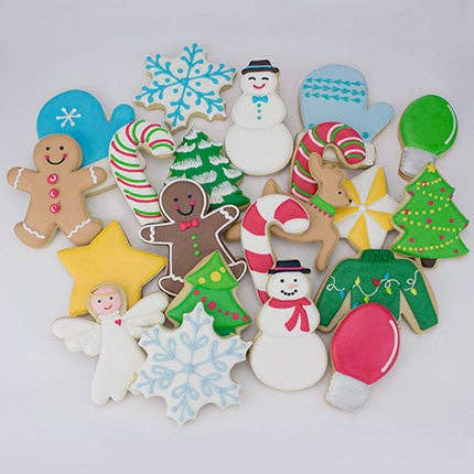 Ann Clark - Christmas Light Bulb Cookie Cutter. (Bag of 1 Dozen)
