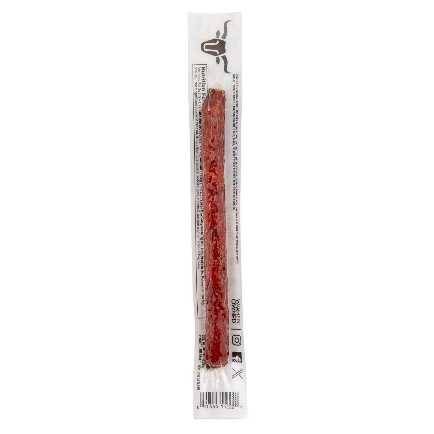 Hunter's Reserve - Jalapeño Grass Fed Beef Meat Stick