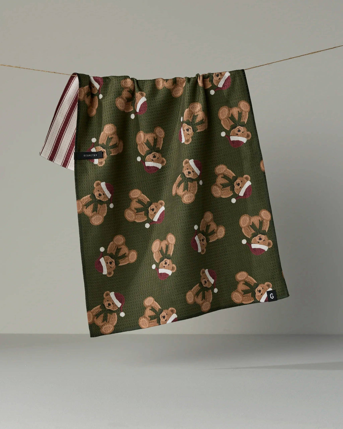 Christmas Bear Luxe Kitchen Towel - Holiday 2026