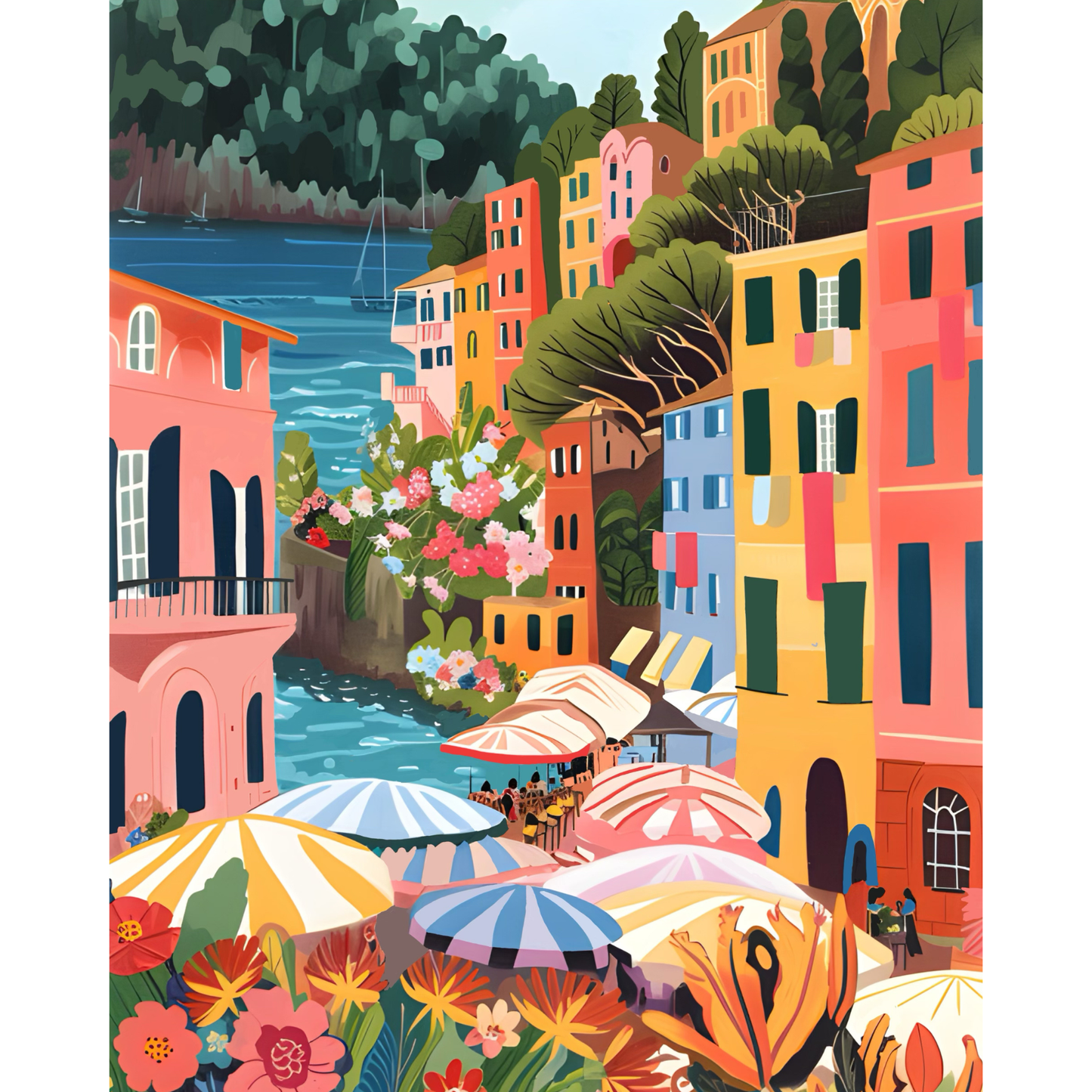 Pink Picasso Kits - Flower Market: Portofino