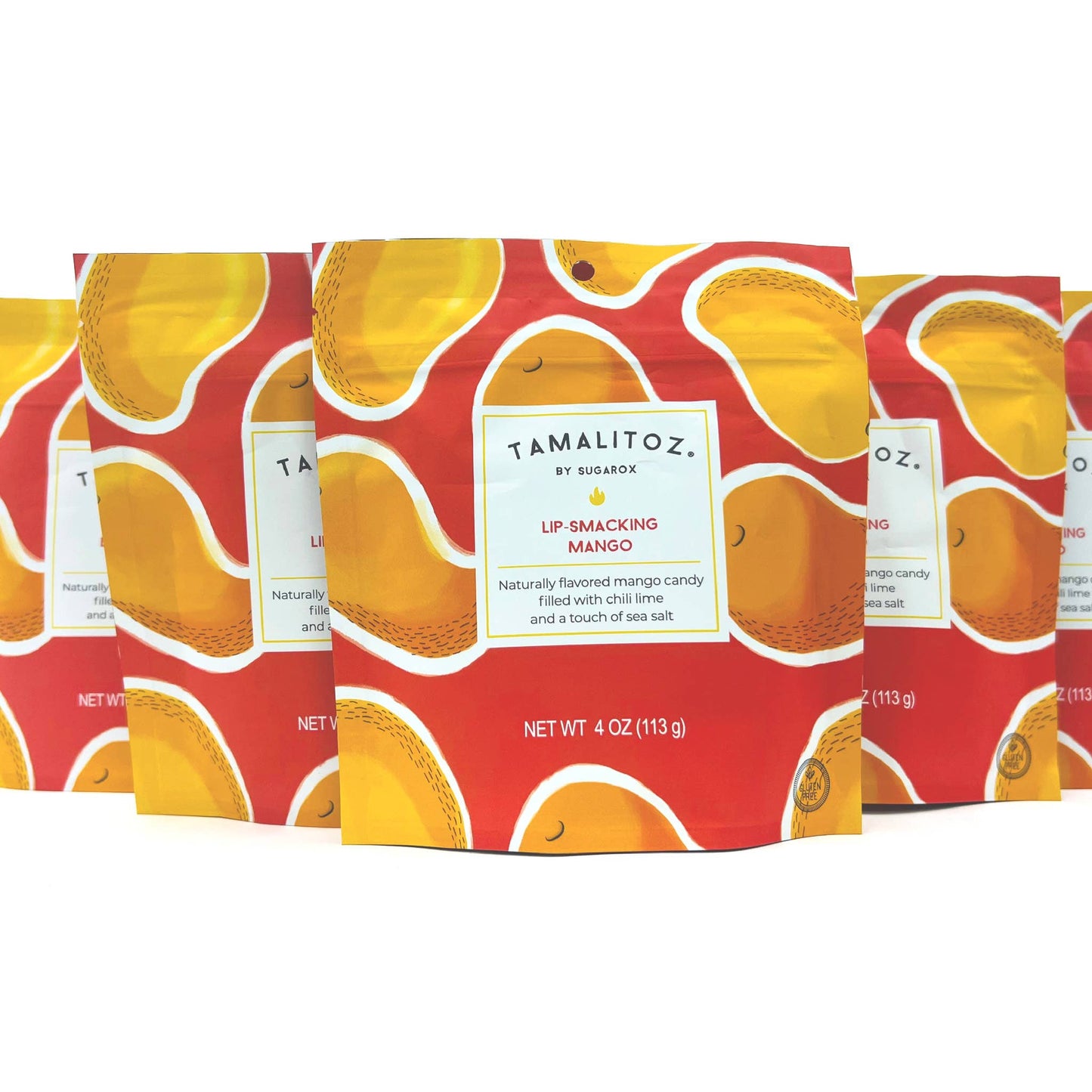 Sugarox Candy Studio LLC - LIP SMACKING MANGO TAMALITOZ CANDY 12CT