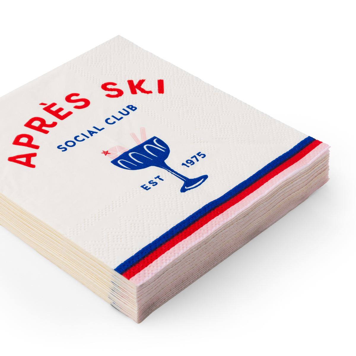 Apres Ski Winter Cocktail Napkins (Set of 20)