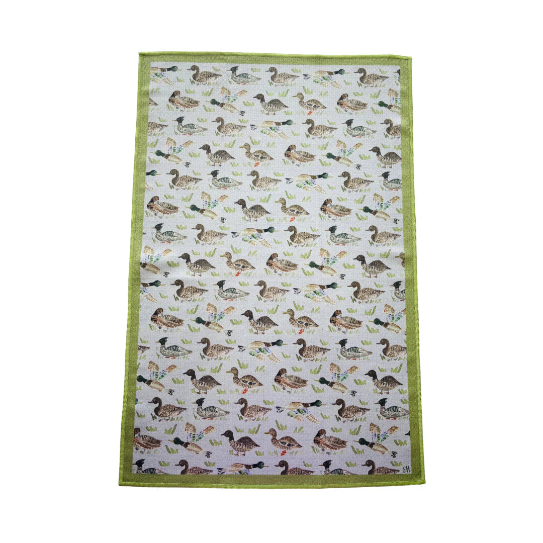 Duck, Duck Double Sided Tea Towel