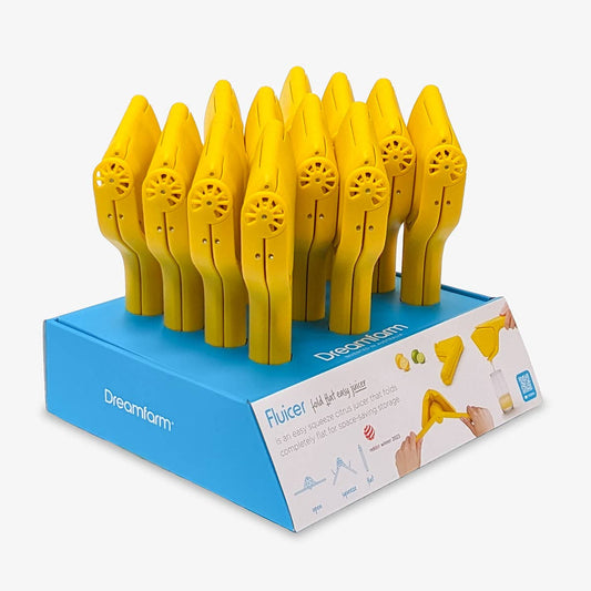 Fluicer Lemon - Fold Flat Easy Juicer - CDU