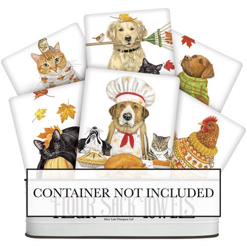 Mary Lake-Thompson Ltd. - Fall Pets Towel Unit Refill-12