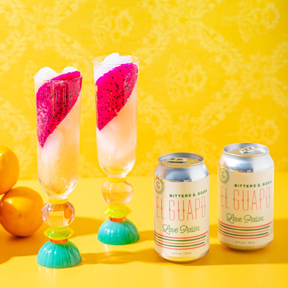 El Guapo - Bitters & Soda: Love Potion - As Seen On Today Show 🌺🌹