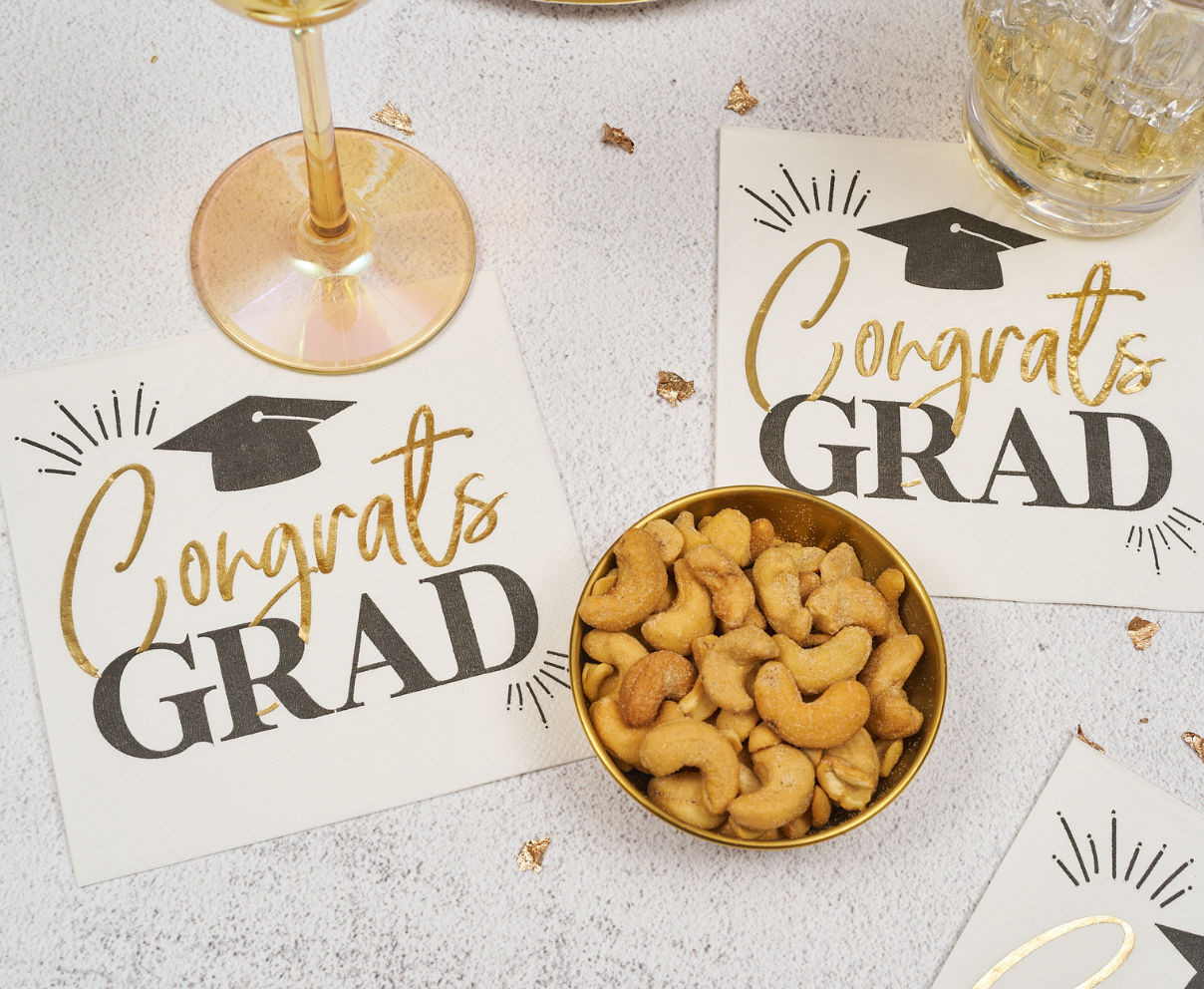 Sophistiplate - Congrats Grad Cocktail Napkins /26pk