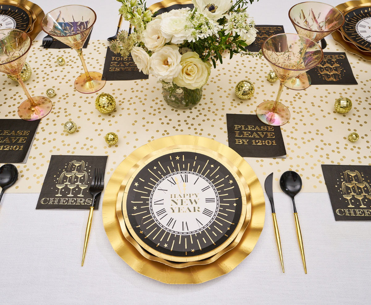 Midnight Sparkle Salad Plates/8pk
