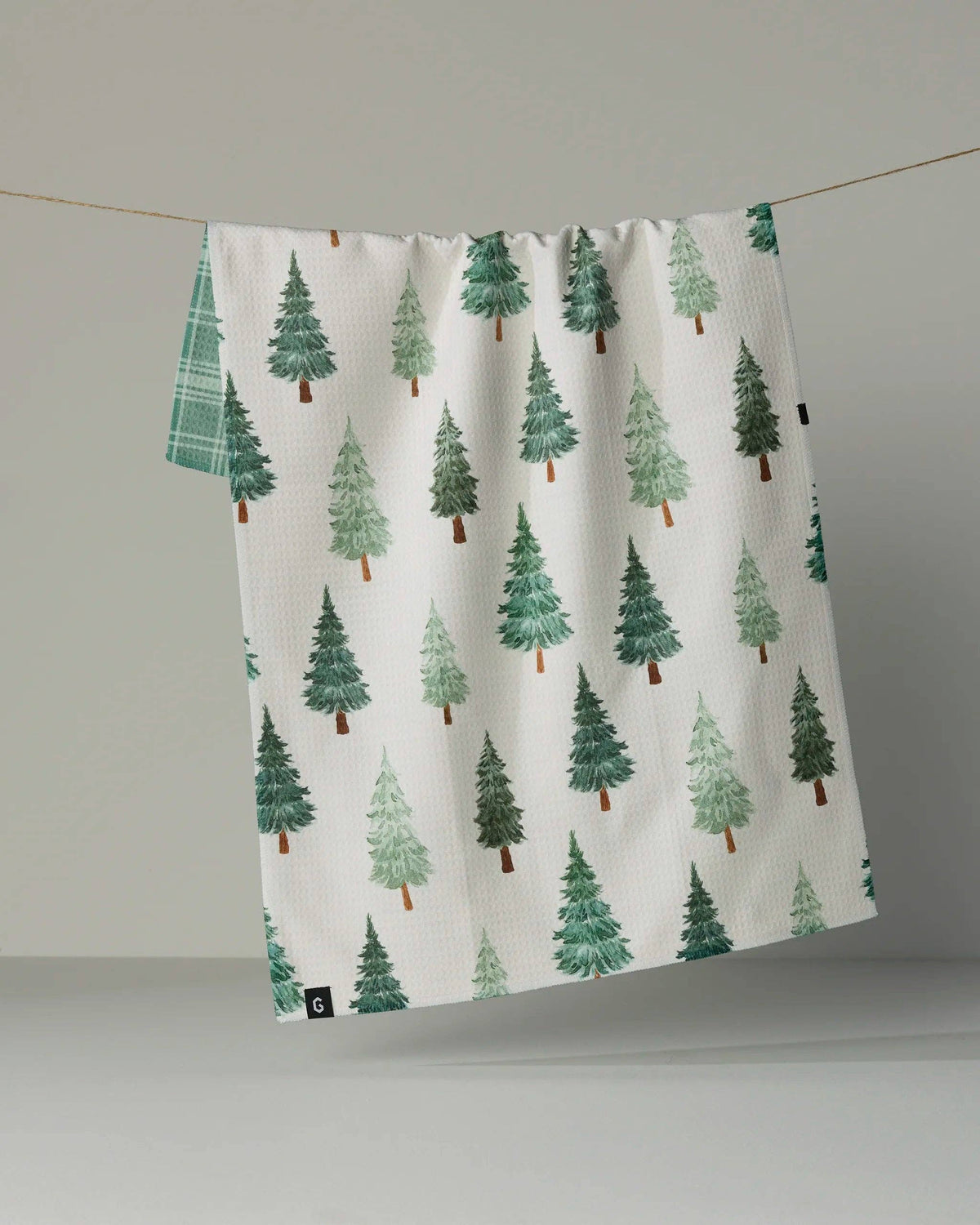 Pine Grove Luxe Kitchen Towel - Holiday 2026