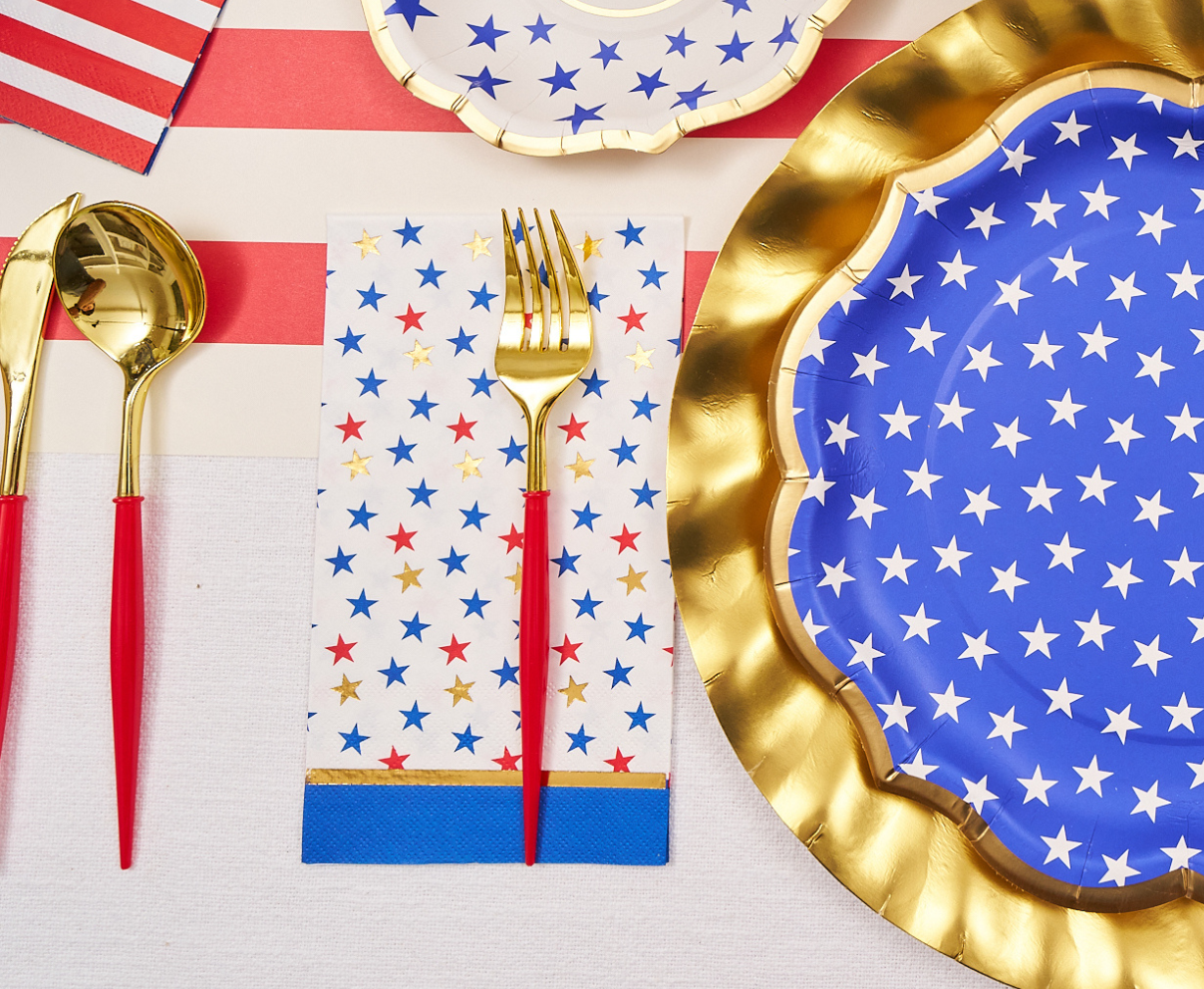Sophistiplate Party in the USA Guest Towels - Thumbnail 2