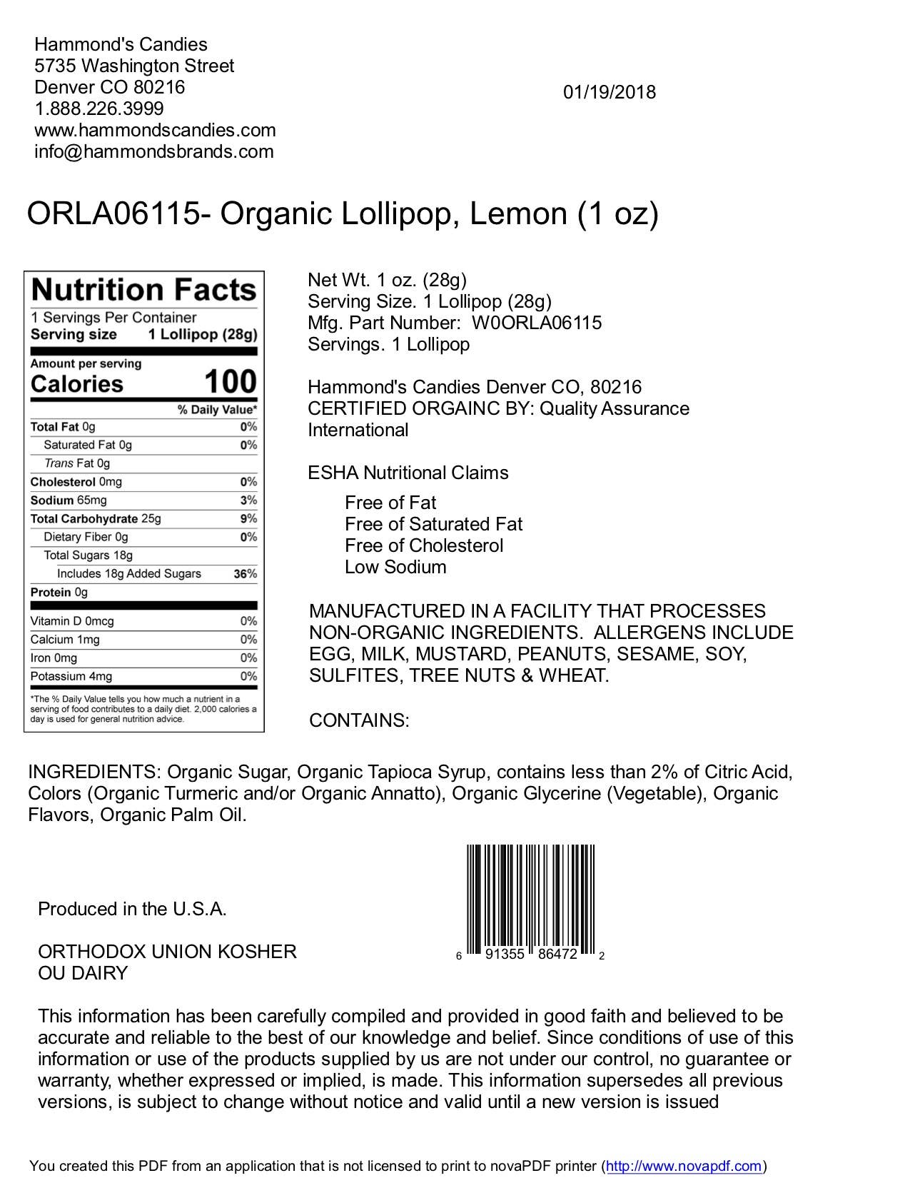 Lemon - 1 oz