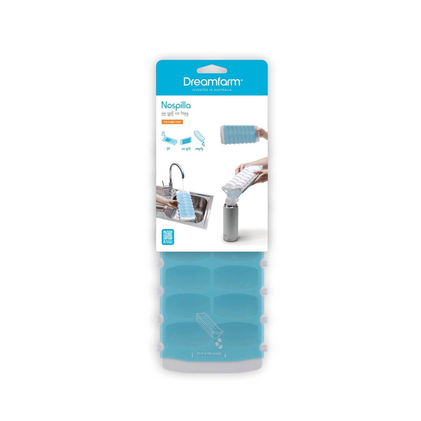 Nospilla® - Easy-Fill No-Spill Leakproof Ice Cube Tray