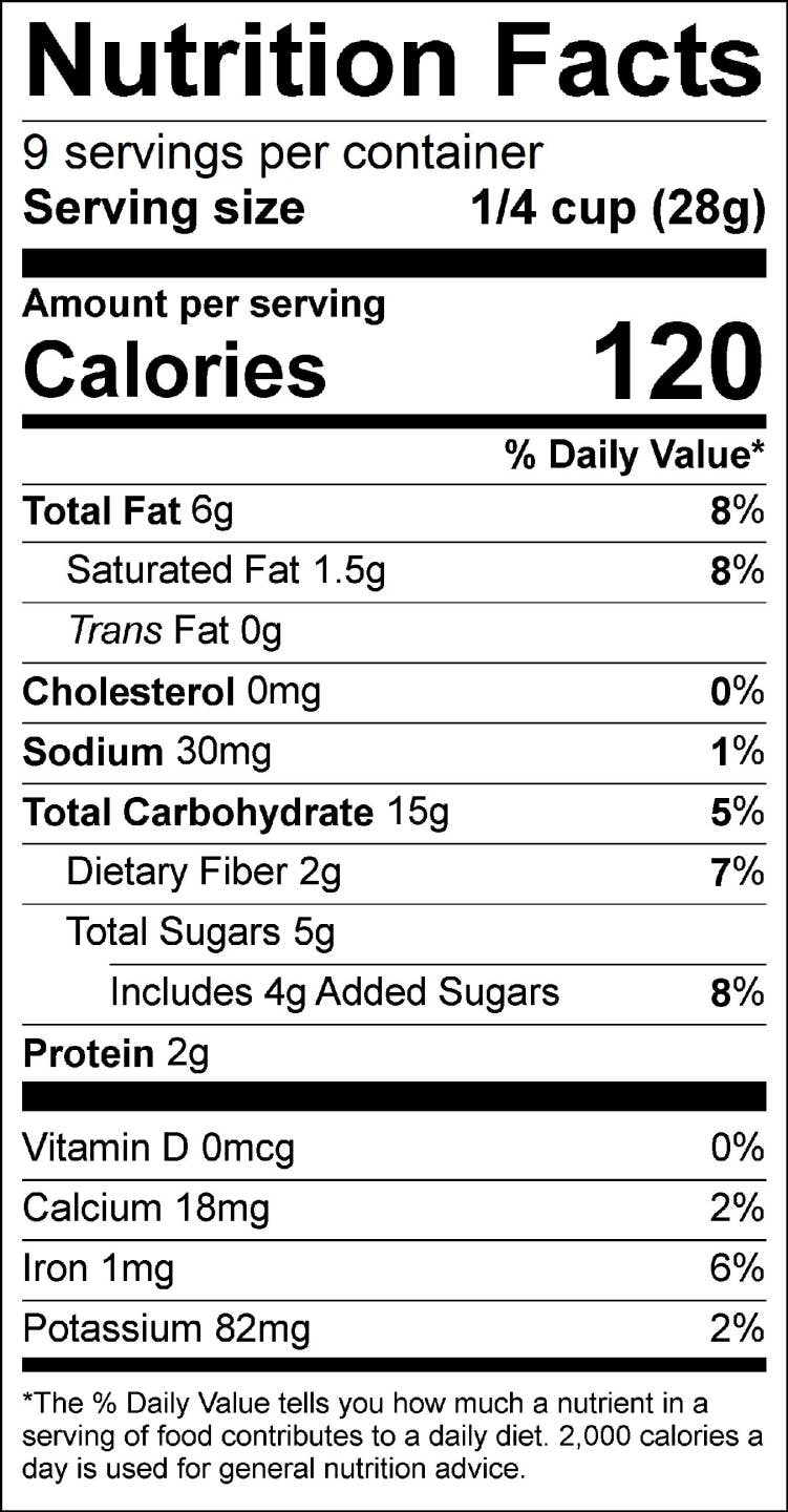 Golden Girl Granola - Bluesberry Gourmet Granola 9 oz