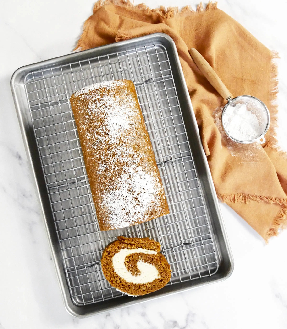 Jelly Roll Pan & Baking Rack Set