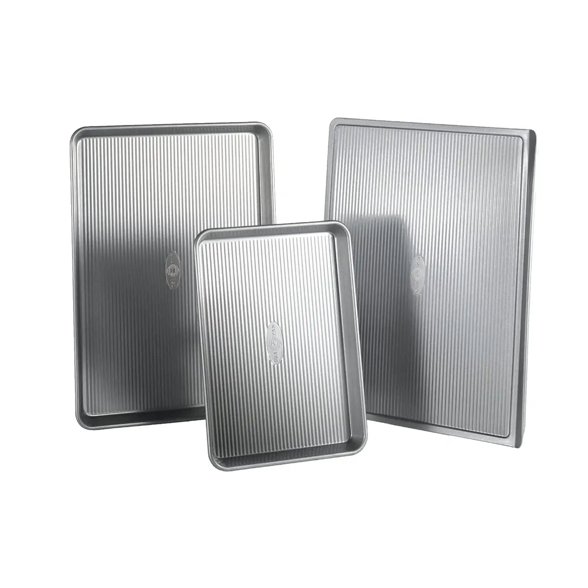 USA Pan - Three Piece Bakeware Set (1030LC, 1045QS, 1050HS)
