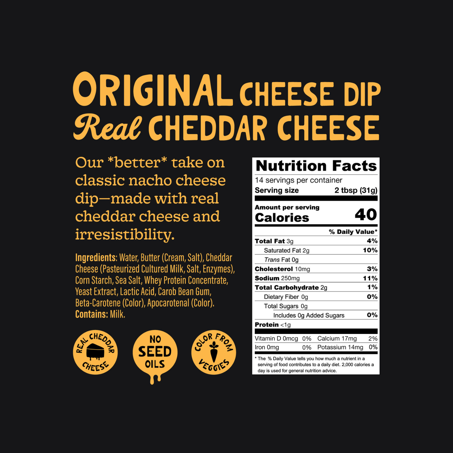 Drippy Dip - Original Cheese Dip