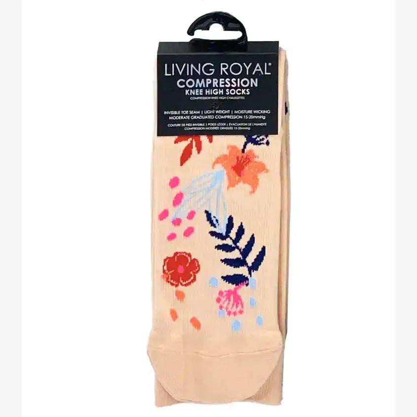 Living Royal - Compression Socks (15-20mmHg) - Doctor Visit - Pale Green