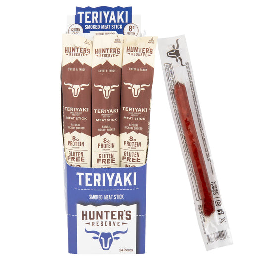 Hunter's Reserve - Teriyaki Grass Fed Beef Meat Stick
