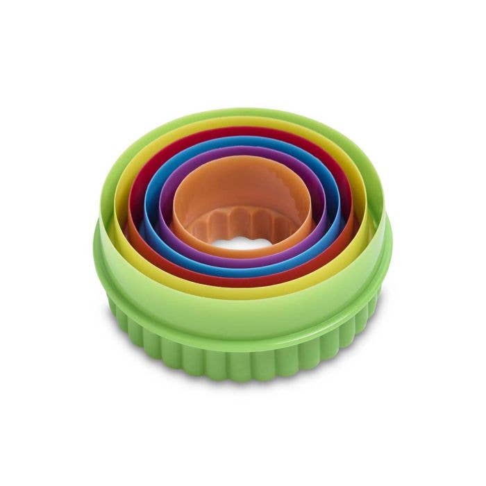 Mrs. Anderson's Baking Double-Sided Cutter, Set Of 6
