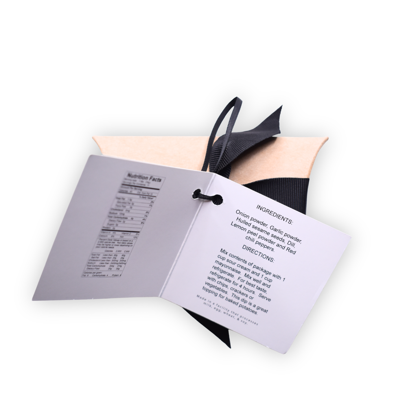 Mills Gourmet - Dip Mix - Dill Dip - .5 oz Kraft Pillow Box