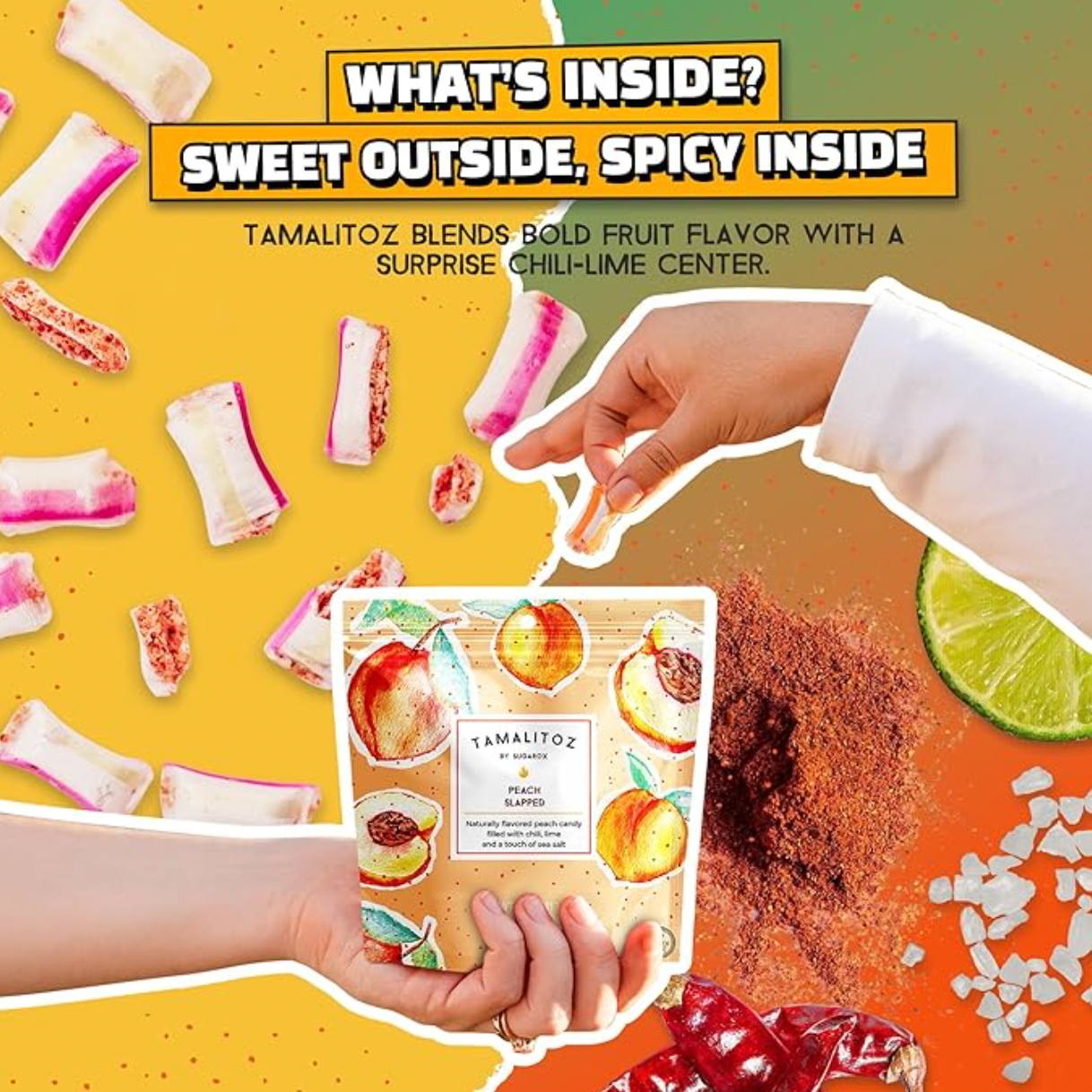 Sugarox Candy Studio LLC - Peach Slapped, Tamalitoz by Sugarox
