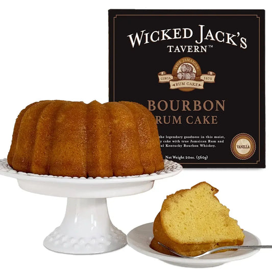 Wicked Jack's Tavern Bourbon Rum Cake-20oz