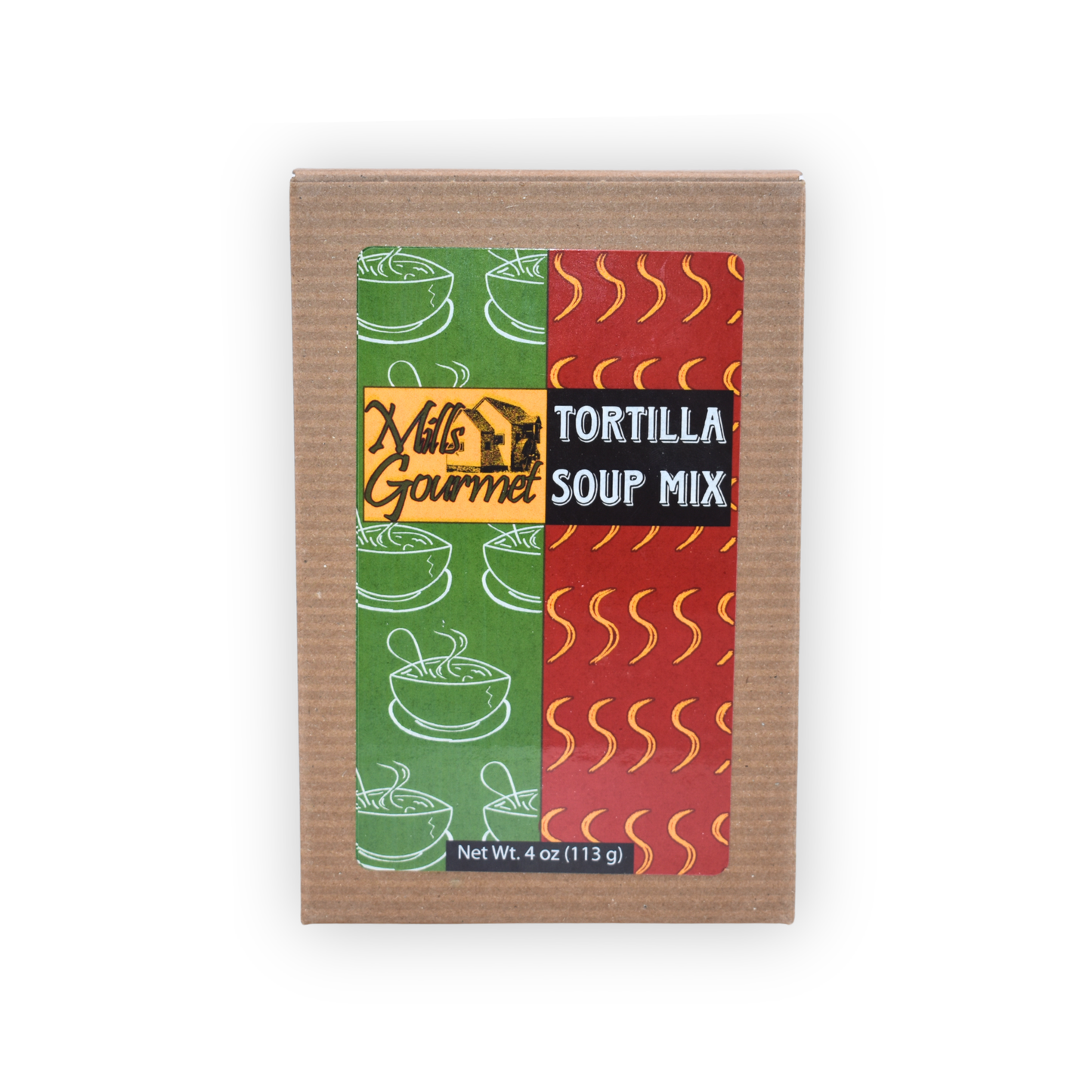 Mills Gourmet - Soup Mix - Tortilla Soup - 8 Bowls - 4 oz Box