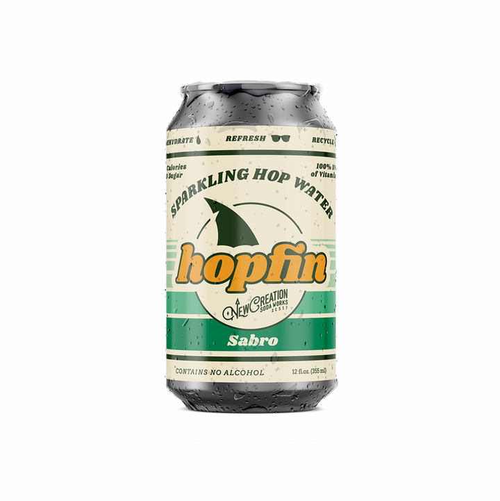 New Creation Soda - Hopfin Sabro (Case of 16)