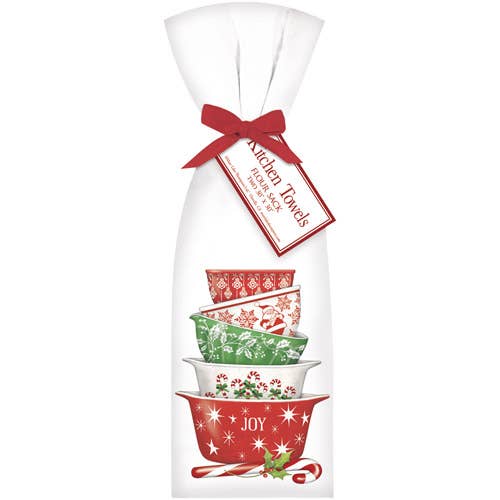 Mary Lake-Thompson Ltd. - Holiday Vintage Bowl Towel Set