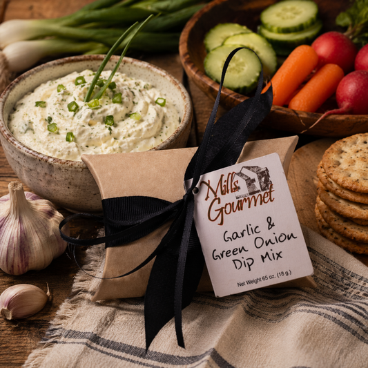Garlic & Green Onion - .65 oz Kraft Pillow Box