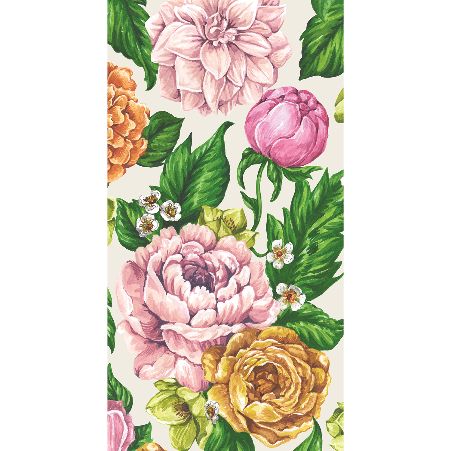 Hester & Cook Garden Derby Guest Napkin - Thumbnail 2
