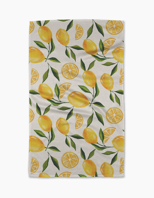 Geometry - Limoncello Tea Towel