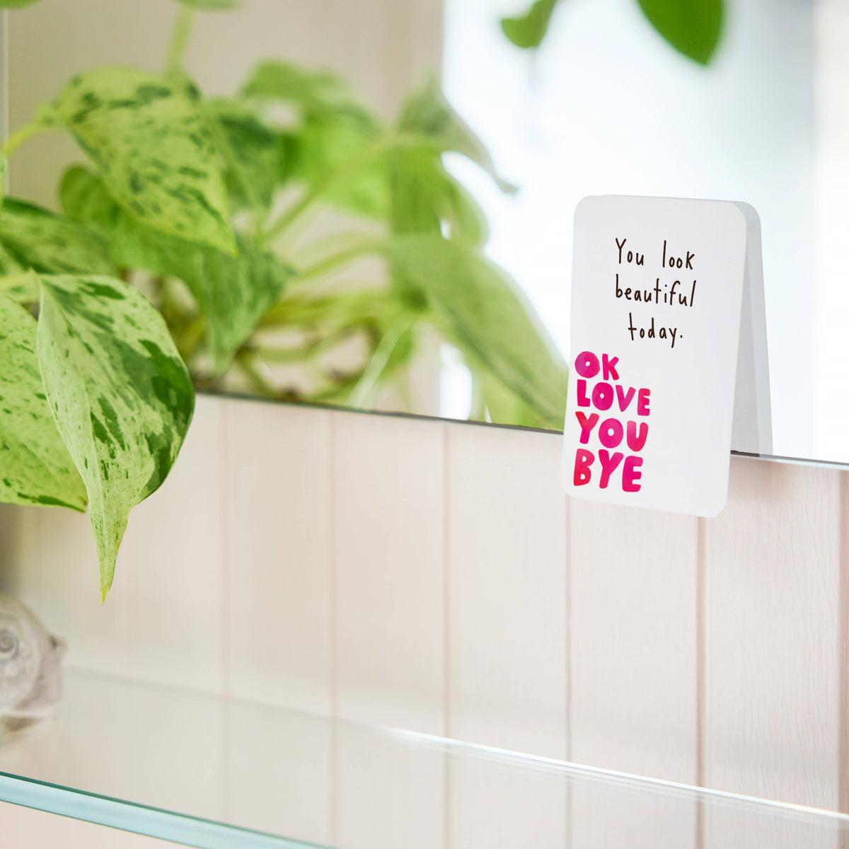 OkLoveYouBye Little Sticky Notes, 3M-Backed