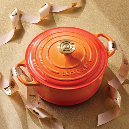 7 1/4 Quart Flame Doree Round Dutch Oven