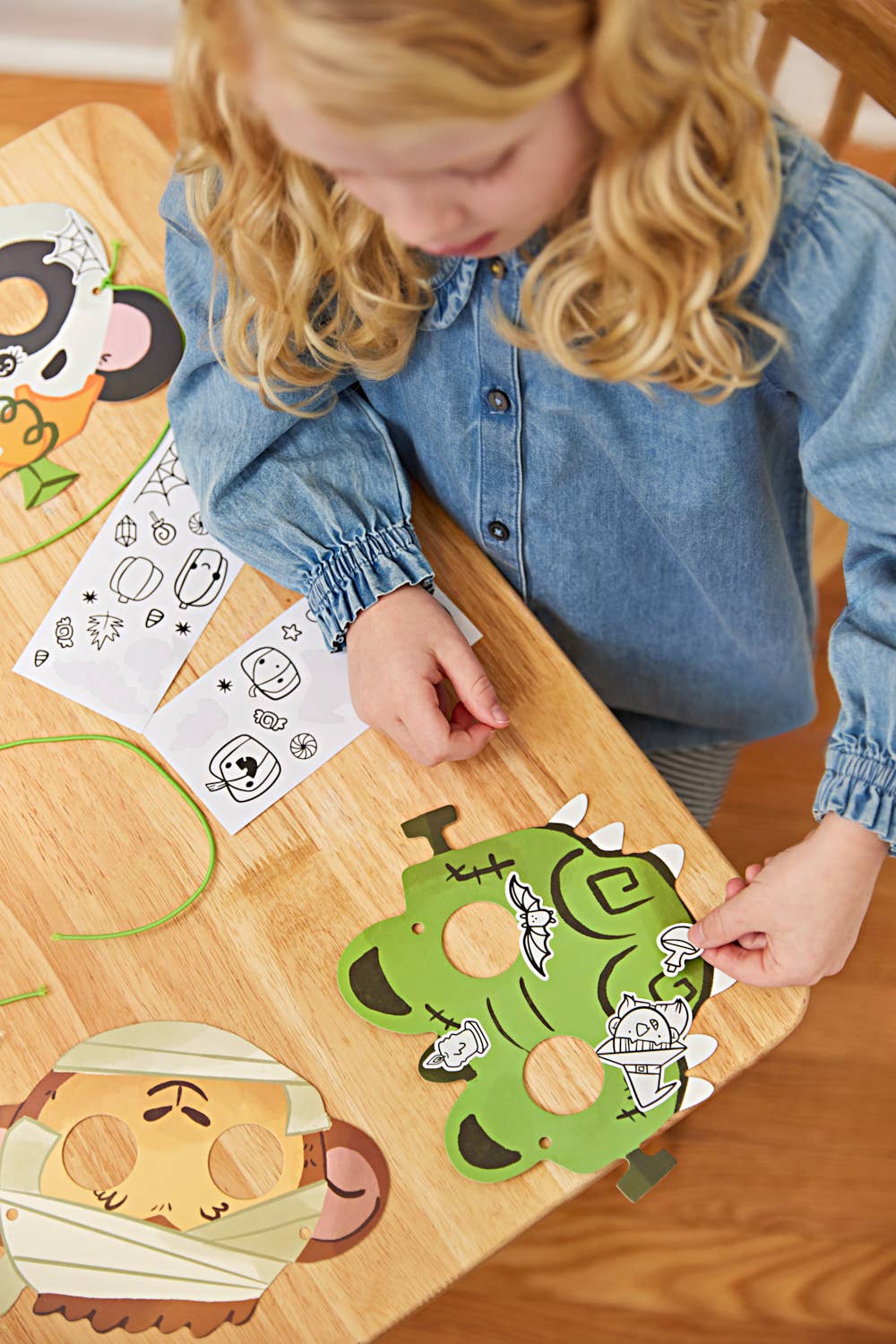 Create Your Own Halloween Monster Masks