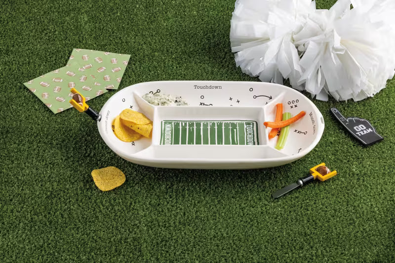 Football Field Platter
