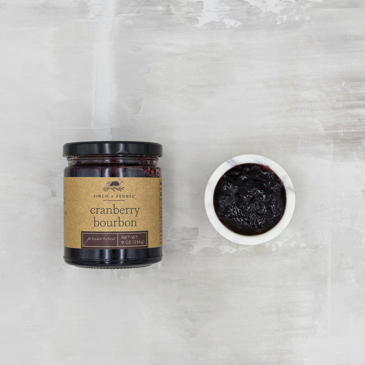 Cranberry and Bourbon Preserve