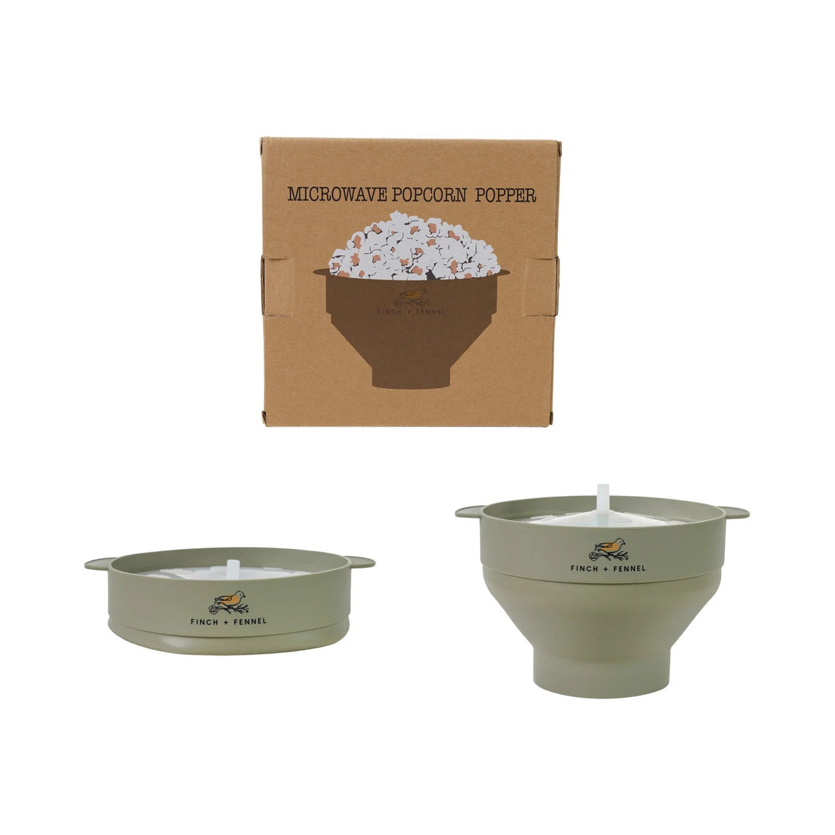 Fench and Fennel Microwave Popcorn Popper