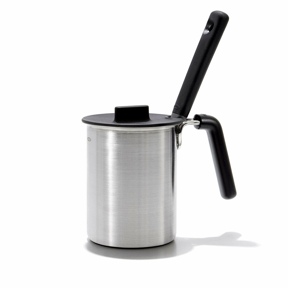 Grilling Basting Pot and Brush Set