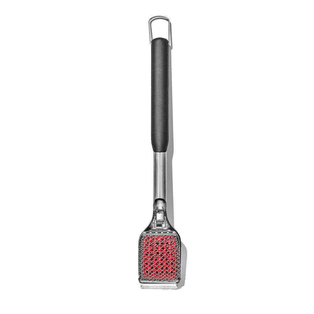 Coiled Grill Brush W/ Replacement Head