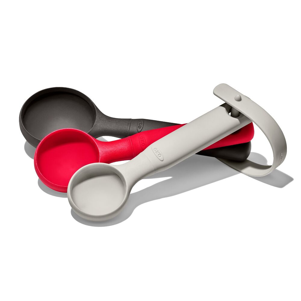 3 Pc Silicone Cookie Scoop Set