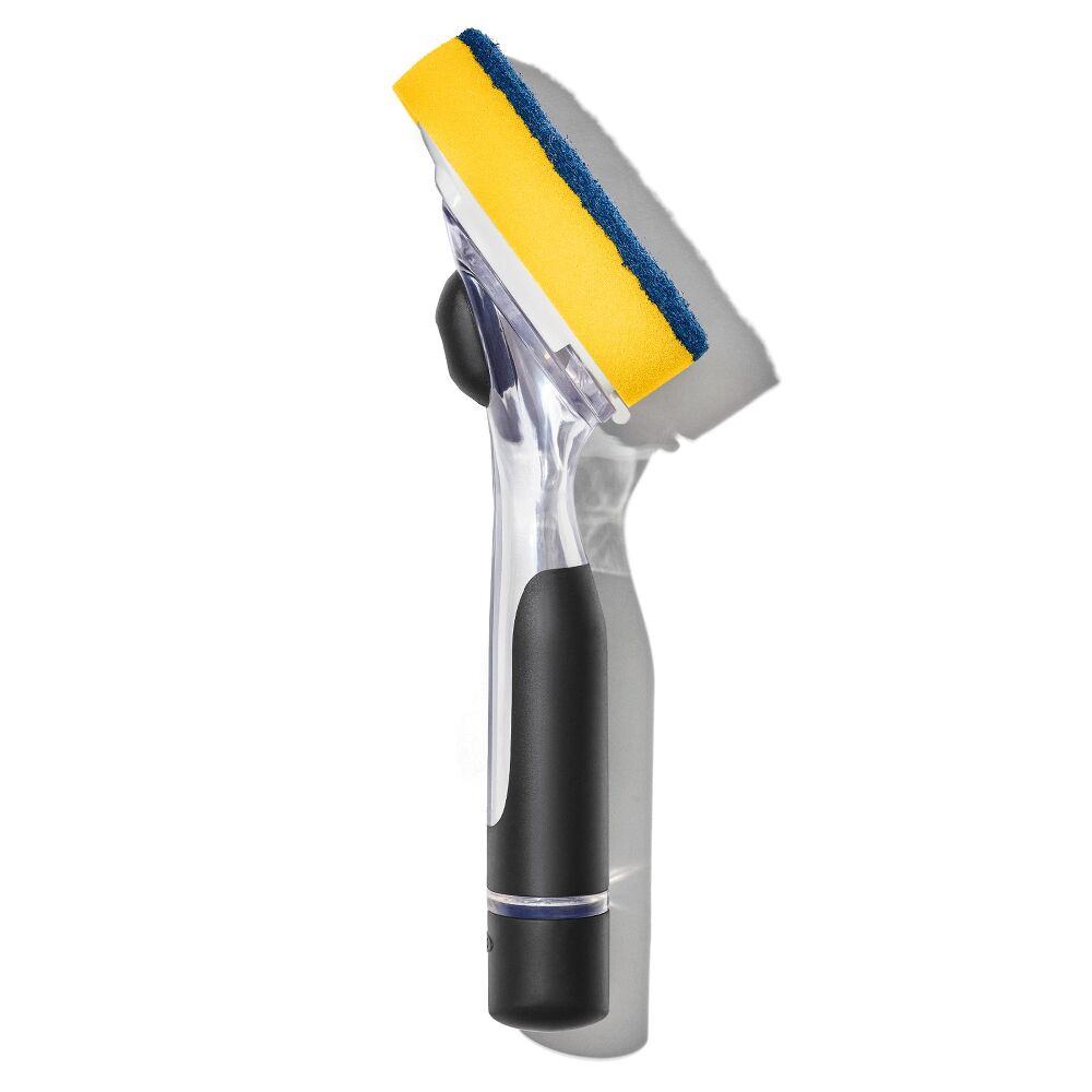 Soap Dispensing Dish Scrub Brush