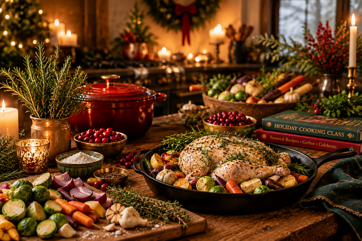 Holiday Cooking Class Nov 19 5:30pm- 7:30pm